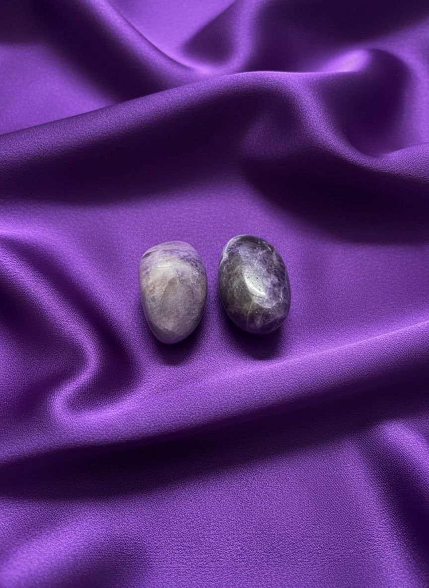 Evaarah - Energised💜 Amethyst Tumbled Stone